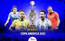 Link Live Streaming Argentina vs Uruguay di Copa America 2021