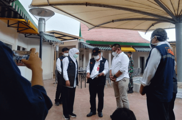 Menkes Budi Tambah 139 Bed Covid-19 di RS Syamrabu Bangkalan