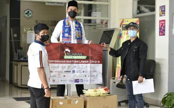 Zona Merah Jakarta dan Tangerang Dapat Bantuan APD, Hand Sanitaizer