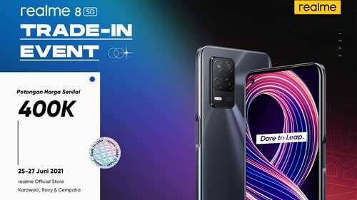 Buruan, Ada Promo Tukar Tambah dengan realme 8 5G