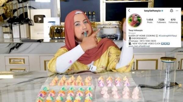 Tips and Trik Bikin Meringue, Kue dengan Tiga Bahan Ala Tasyi Athasyia Bisa untuk Ide Jualan Nih Moms!