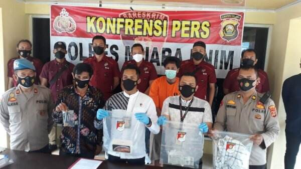 Tanpa Perlawanan, Pria Ini Akhirnya Dibekuk Satres Rajawali Pelopot Polres Muara Enim