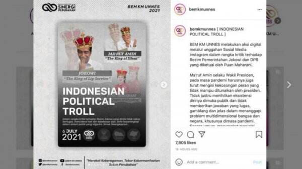 Dinilai Tidak Hadir saat Negara Tak Stabil, Predikat The King of Silent Indikasi Publik Geram dengan Maruf Amin
