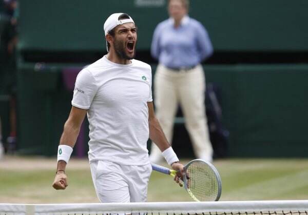 Berambisi Juarai Wimbledon 2021, Matteo Berrettini Siap Gilas Djokovic di Partai Final