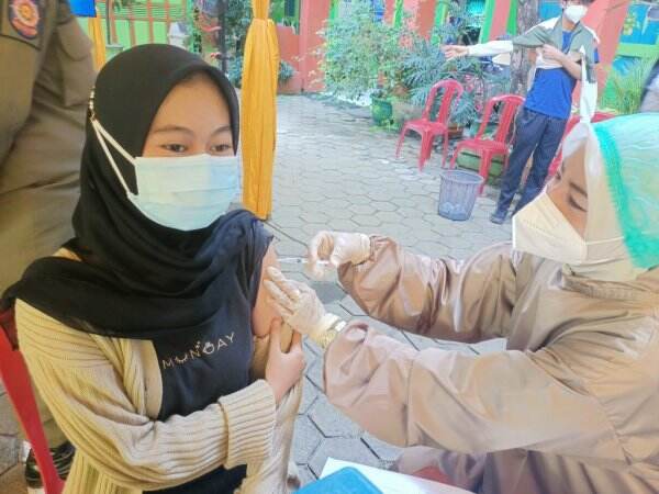 SMA Negeri 3 Rangkasbitung Gelar Vaksinasi Covid-19 Gratis; Targetnya Pelajar dan Guru