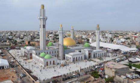 Masjid Agung Dakar Mirip Monumen Sultan Muhammad V Maroko