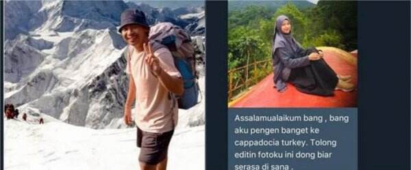 Minta diedit, 7 foto warganet di gunung ini hasilnya bikin tepuk jidat