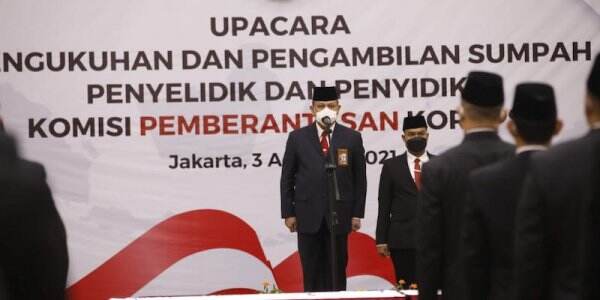 Kukuhkan Penyidik dan Penyelidik Pasca Jadi ASN, Ketua KPK Ingatkan Cita-cita Tujuan Negara