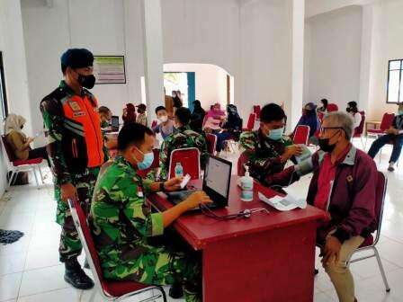 Serbuan Vaksinasi Lanud RSA Sasar Masyarakat Hingga ke Pelosok Desa