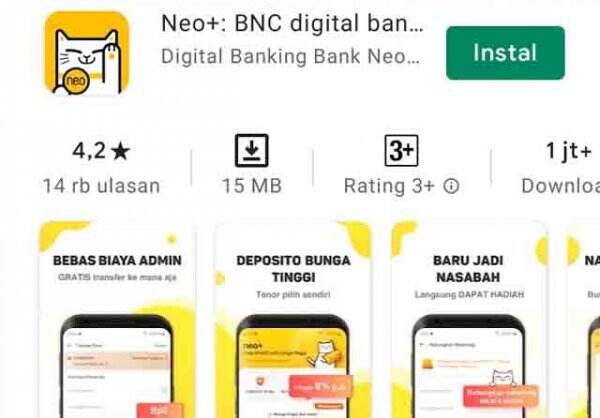 Aplikasi neo+ Transformasi Bank Neo Commerce Terapkan Sistem Digital