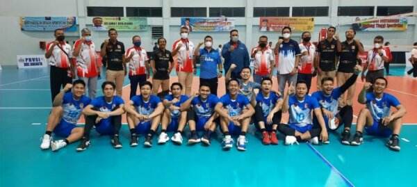 Tim Putra Voli Jabar Jadi Juara Turnamen Uji Coba PON XX Papua