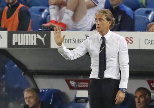 Italia Imbang dengan Swiss, Roberto Mancini Kecewa Berat