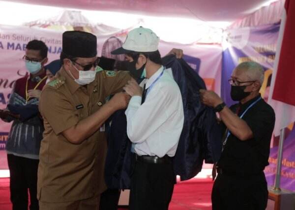 Hadiri Pembukaan PKK Maba Uniska, Paman Birin Teringat Masa Kuliah