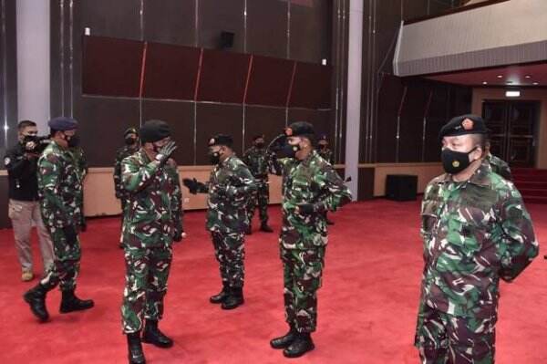 25 Perwira Tinggi TNI Terima Kenaikan Pangkat, Ini Daftar Lengkapnya