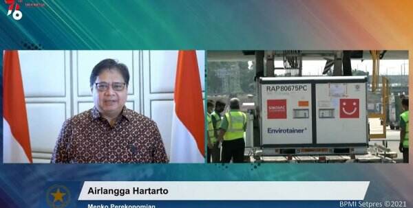 Pastikan Semua Aman dan Berkhasiat, Airlangga: Tidak Perlu Ragu dan Pilih-pilih Vaksin Covid-19