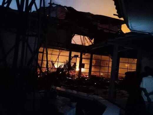 Kebakaran di Lapas Tangerang, Kamar Napi Ludes Dilalap Api