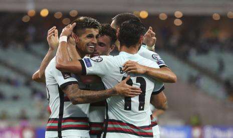 In Picture: Portugal Bungkam Tuan Rumah Azerbaijan 3-0
