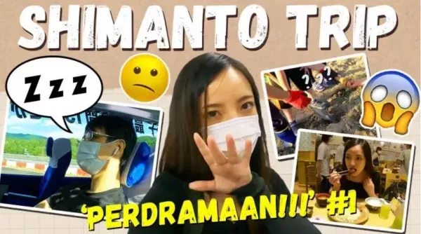 Intip Keseruan Perjalanan Diera Nathania ke Sungai Terbersih di Jepang!