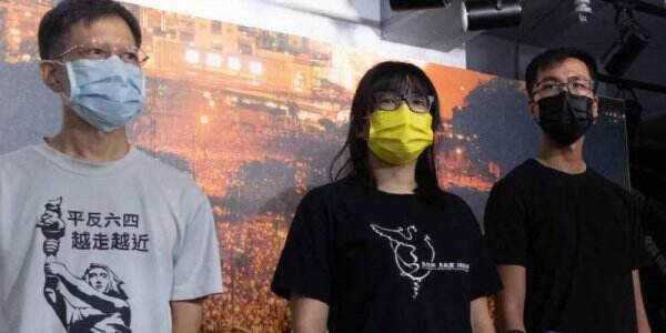 Empat Anggpta Penyelenggara Peringatan Tiananmen 1989 Ditangkap Polisi Hong Kong