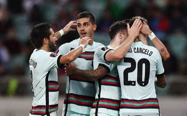 Portugal Rebut Puncak Grup A Usai Permalukan Azerbaijan