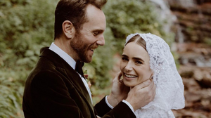 Dua Tahun Pacaran, Lily Collins dan Charlie McDowell Resmi Menikah