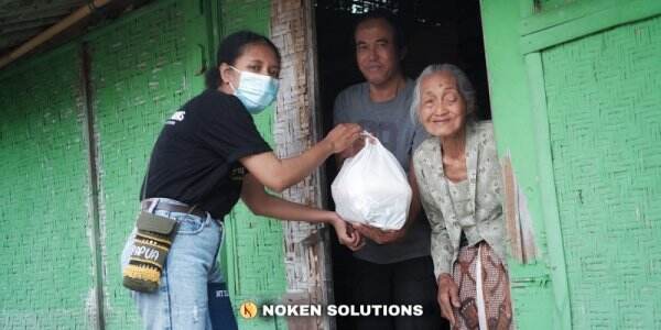 Bantu Warga Jogja Terdampak Pandemi, Noken Solutions Community Bagi-bagi Sembako