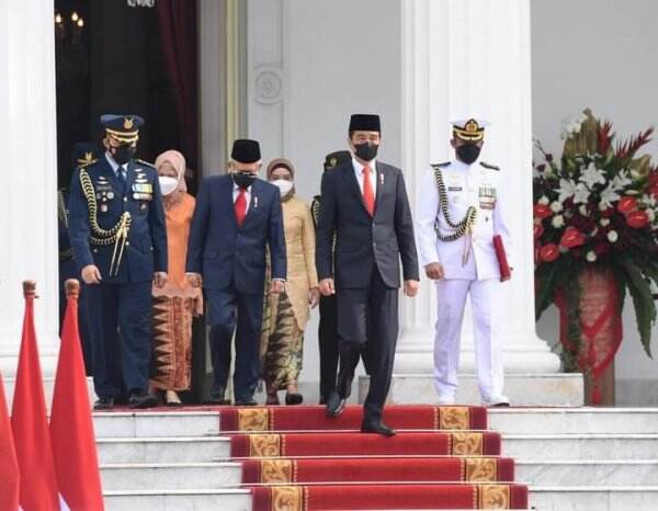 HUT TNI ke-76, Presiden Jokowi Sapa Prajurit di Lebanon