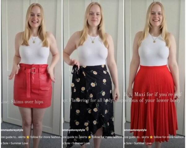 Tips Memilih Rok Buat Pemilik Tubuh Curvy, Modis dan Tampak Lebih Ramping