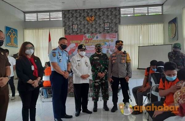 Kejar 50 Persen Angka Vaksinasi, Forkopimda Tabalong Pantau Pelaksanaan Vaksin
