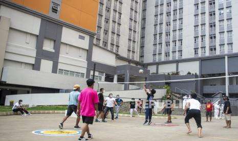 Pasien Covid-19 di Wisma Atlet Kemayoran Tinggal 252 Orang