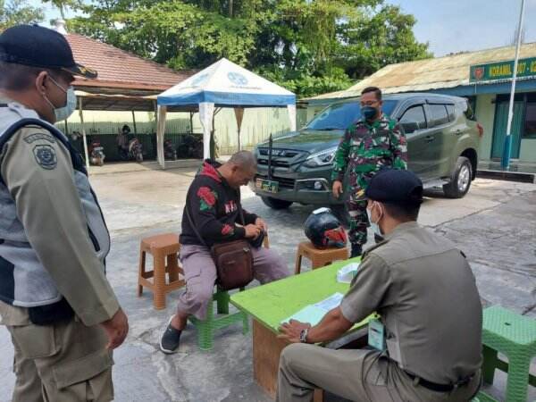Miris! Masih Ada Warga Banjarmasin Tidak Displin Prokes di PPKM Level IV