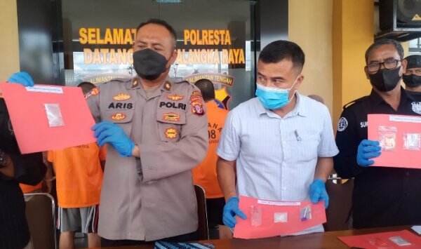 Dalam 2 Bulan, Polresta Palangka Amankan 9 Pelaku Narkoba