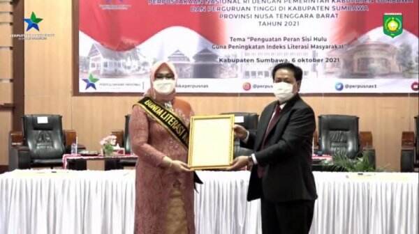 Tingkatkan Literasi Di Sumbawa, Perpusnas Gaet Pemda Sampai Kampus