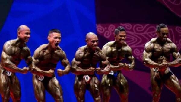Binaraga Papua Juara Umum di PON XX