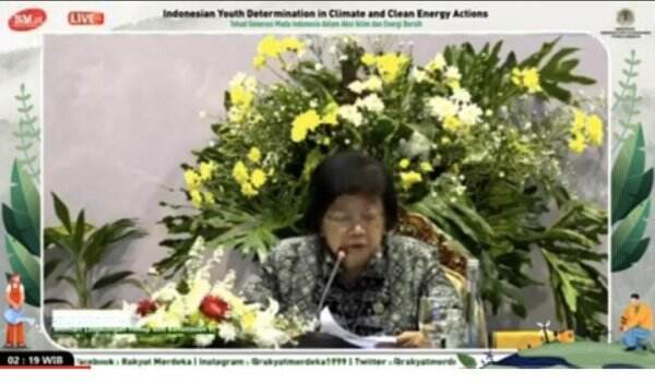 Bareng SRE, RM Gelar Webinar Road To COP26 Menteri Siti: Ide Brilian Dan Sangat Strategis, Langsung Menohok Jantung Persoalan