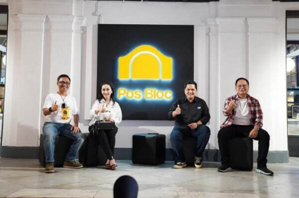 Disulap Dari Aset Bekas Gedung Kantor Pos Era Hindia Belanda Menteri BUMN Resmikan Pos Bloc Jakarta