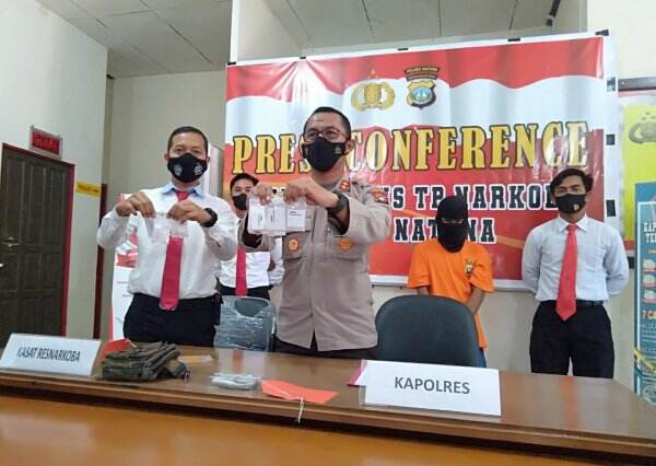 Lari Dari Kejaran Polisi, Pria Pemilik Sabu di Natuna Ceburkan Diri ke Sungai