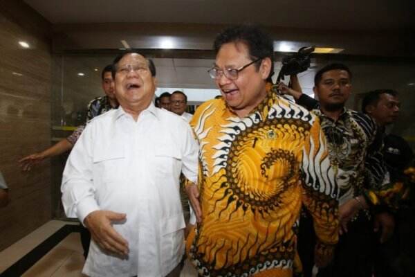 Pakar Prediksi Adu Kuat Prabowo vs Airlangga Bisa Terjadi pada 2024