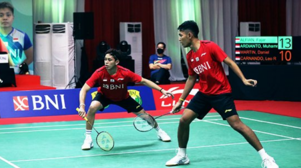 Hasil Denmark Open: Fajar/Rian Lolos ke Perempat Final