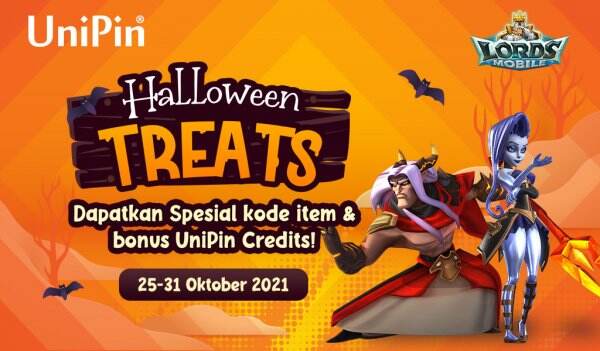 Halloween Treats! Dapatkan Spesial Kode Item dan Bonus UniPin Credits!