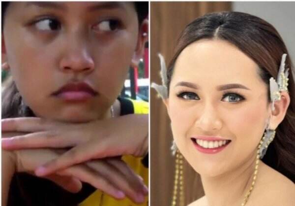 Sukses jadi pedangdut, ini 9 beda gaya dulu dan kini Happy Asmara