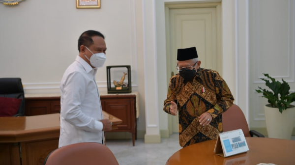 Kepada Menpora, Ma`ruf Amin Minta Supaya RI Segera Terbebas Sanksi WADA