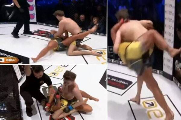 MMA Gempar! Petarung MMA Cantik Dibanting, Dipukuli Petarung Pria
