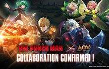 AOV Kolaborasi dengan One Punch Man Hadirkan Skin Cosplay Saitama Gratis