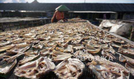 In Picture: Produksi Ikan Asin di Wonokerto Pekalongan