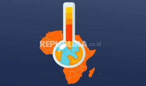 Infografis Perubahan Iklim Ancam 100 Juta Warga Afrika