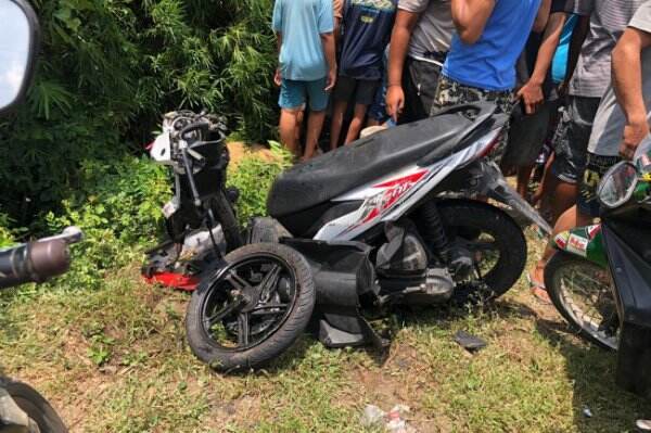 Motor Vs Pickup, 1 Orang Meninggal di TKP
