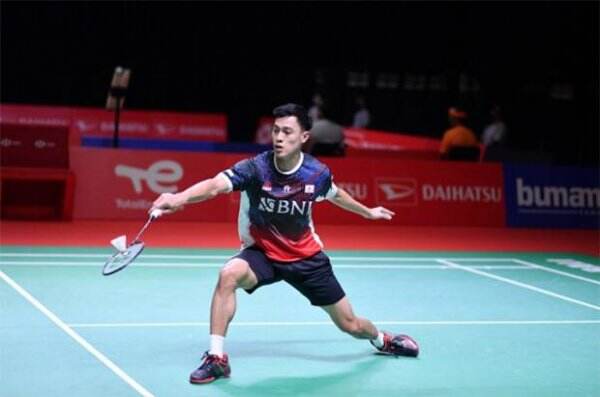 Hasil Indonesia Masters 2021: Shesar Hiren Rhustavito Tersingkir, Tunggal Putra Tuan Rumah Tersisa Jonatan Christie