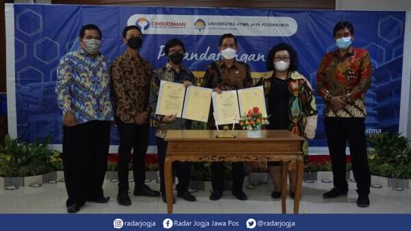 UAJY Gandeng ORI, Tingkatkan Kualitas Pelayanan Publik