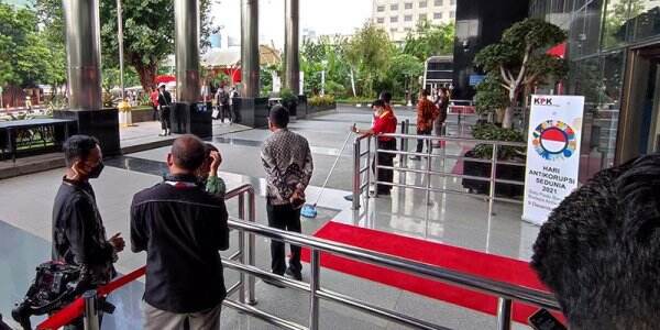 Karpet Merah Siap Sambut Kedatangan Jokowi di KPK untuk Buka Puncak Hakordia 2021